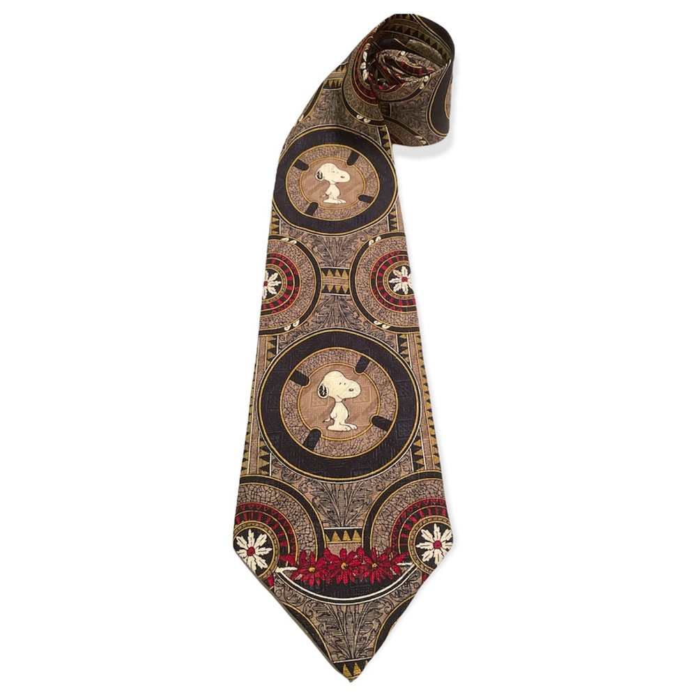 Vintage 1958 Snoopy Mens Tie United Featured Syndicate Inc.